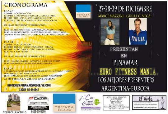 afiche euro fitness mania