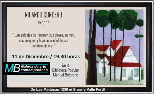 expone ricardo cordero pinamar