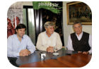 Altieri con Crotto y Bucheli en turismo