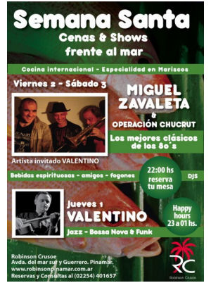jazz rock y pop en pinamar