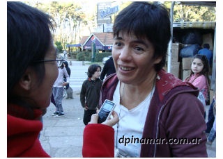 jennifer pezzo en la celebracion del medio ambiente