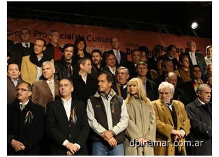 damico y scioli en el congreso de cultura
