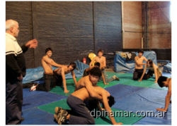 alumnos de lucha olimpica