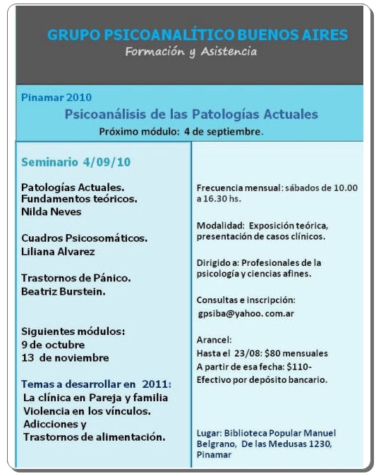 seminario psicologia