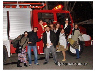 elenco en la calle