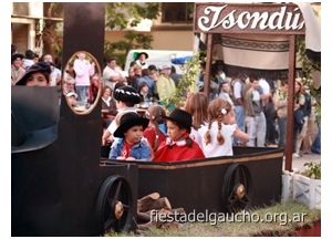 fiesta del gaucho, las carrozas