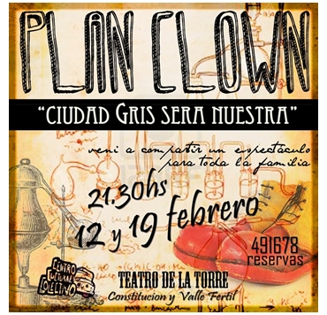 clown en el teatro
