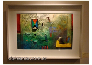 muestra de nicolas menza en el playas hotel