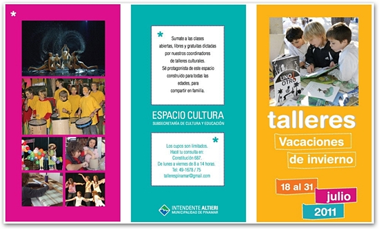 talleres y actividades en vacaciones