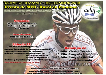 Desafío Pinamar, Mountain Bike - Rural 