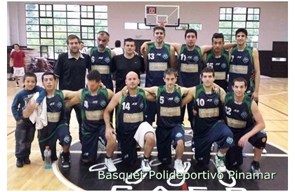 equipo de Basquet Polideportivo Pinamar