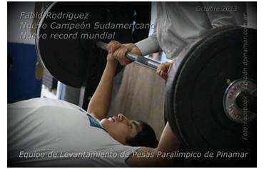 fabio rodriguez campeon pesas