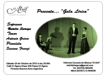 el atril gala