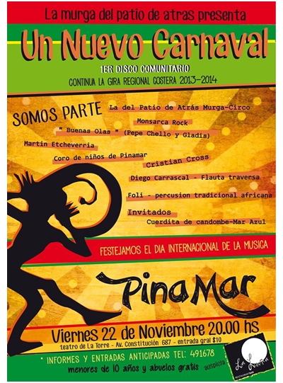 disco de murga nuevo carnaval