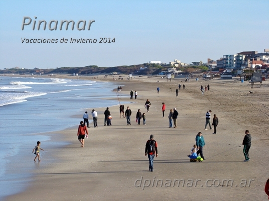 pinamar en vacaciones de invierno