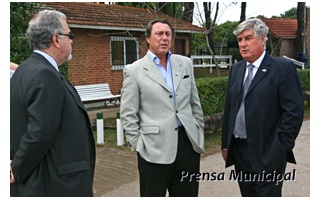 Altieri con el ministro Casal