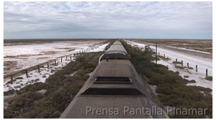 un tren a pampa blanca pinamar