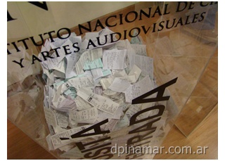cupones del sorteo en pantalla pinamar