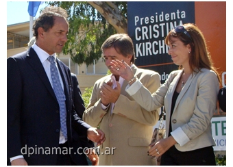 Daniel Scioli y Rosana Di Pascuale