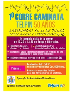 corre caminata telpin