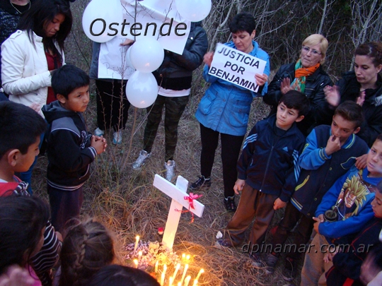 marcha por niño muerto en ostende