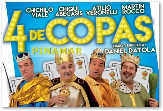 4 de copas teatro comedia pinamar