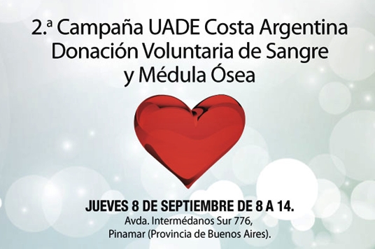 donar sangre uade