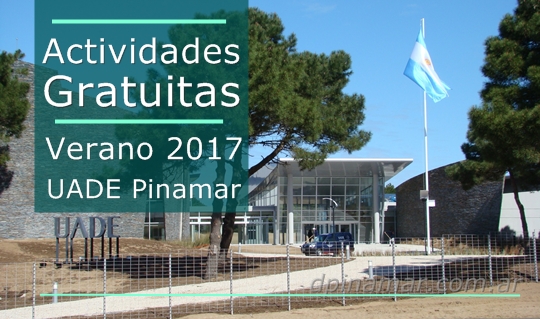 uade pinamar 2017 gratis