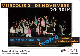 muestra teatro