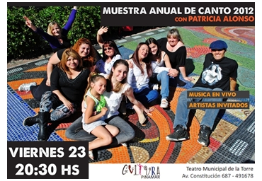 muestra canto